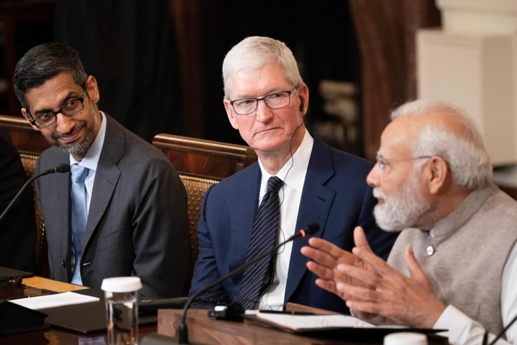 Investments in Apple and Tesla boost PM Modi