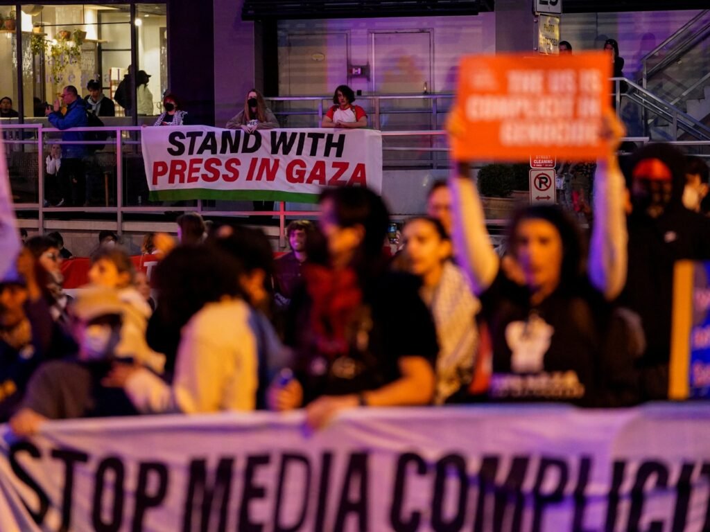 ‘Shame on you’: Pro-Palestinian protests at White House Correspondents’ Dinner | Political News