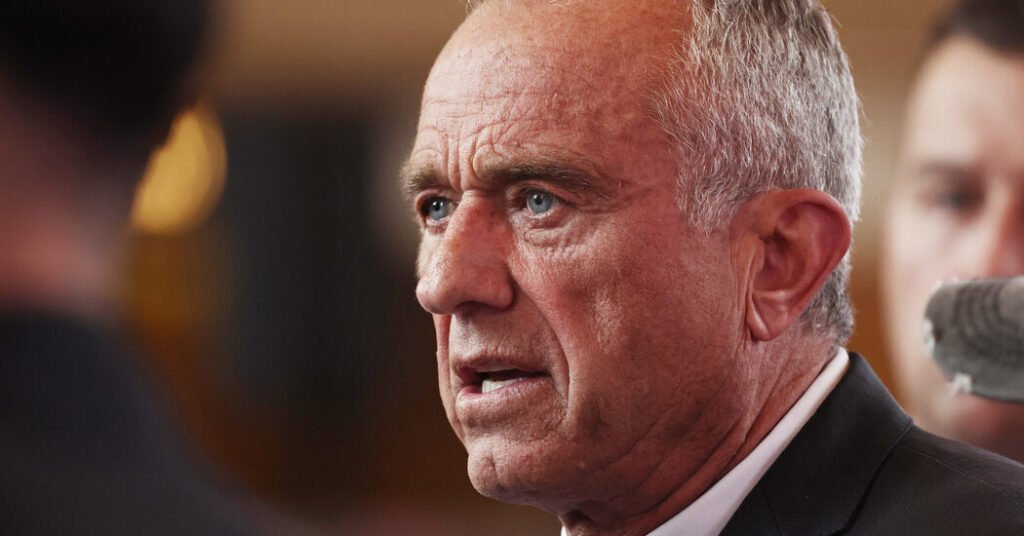 Robert F. Kennedy Jr. says Americans are ‘voting out of fear’