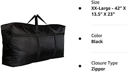 DoYiKe Extra Large Storage Duffle Bag with Zippers and Handles, Big Foldable Duffle Bag for Travel - Image 28