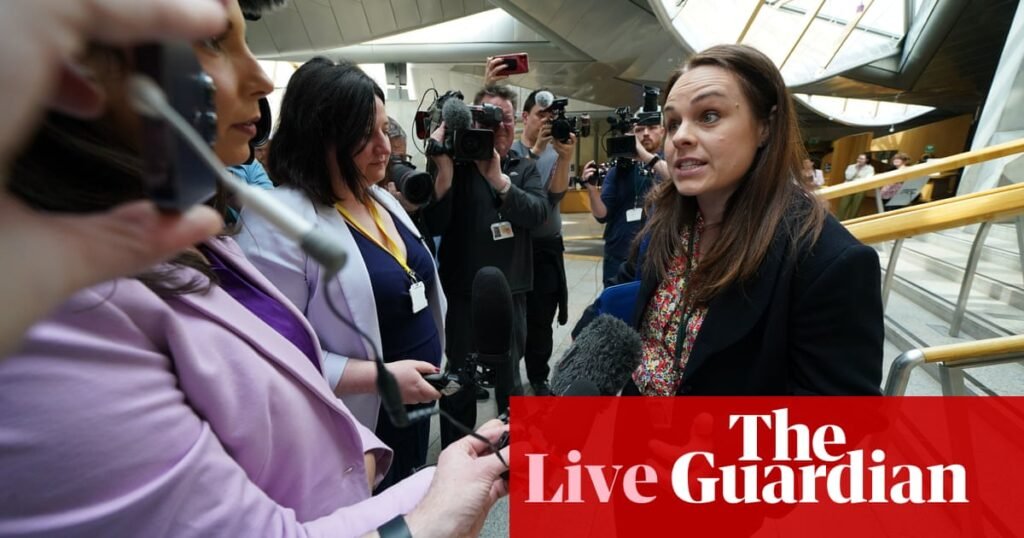 Kate Forbes denies claims SNP figures are discouraging her to run for leader – UK politics live | Politics