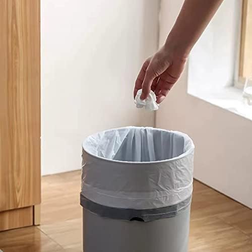 Small Trash Bags 4 Gallon - Drawstring, Individual Unscented Small Garbage Bags, White Trash Can Liners For Bathroom, 57 Count - Image 6