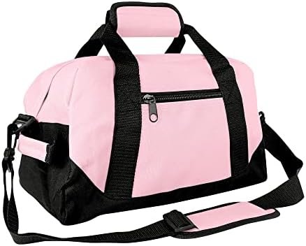 DALIX 14" Small Duffle Bag Two Toned Gym Travel Bag