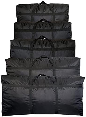 DoYiKe Extra Large Storage Duffle Bag with Zippers and Handles, Big Foldable Duffle Bag for Travel - Image 26