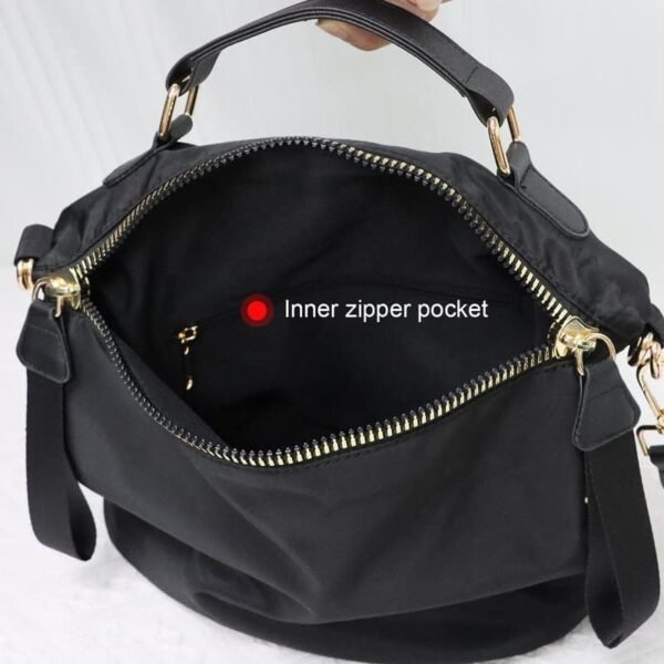 Women Nylon Handbag Anti-theft Casual Lightweight Travel Shopping Shoulder Bag Waterproof Crossbody bag - Image 7