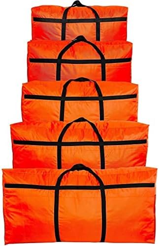 DoYiKe Extra Large Storage Duffle Bag with Zippers and Handles, Big Foldable Duffle Bag for Travel - Image 31