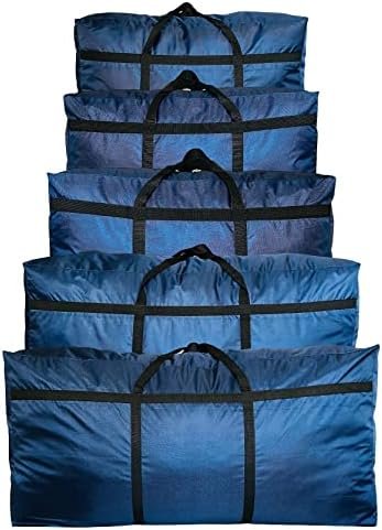 DoYiKe Extra Large Storage Duffle Bag with Zippers and Handles, Big Foldable Duffle Bag for Travel - Image 12