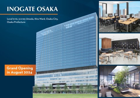 Compass Office Announces Pre-Opening Sale for Brand New INOGATE OSAKA Business Center