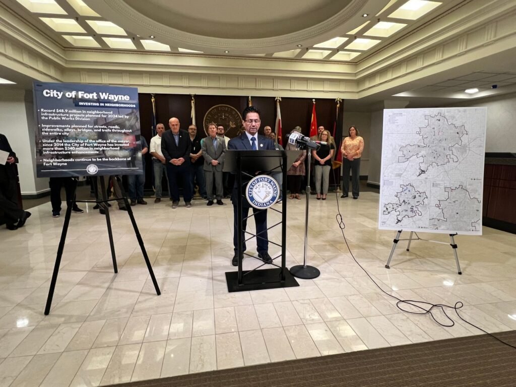 City announces record investment in Fort Wayne area