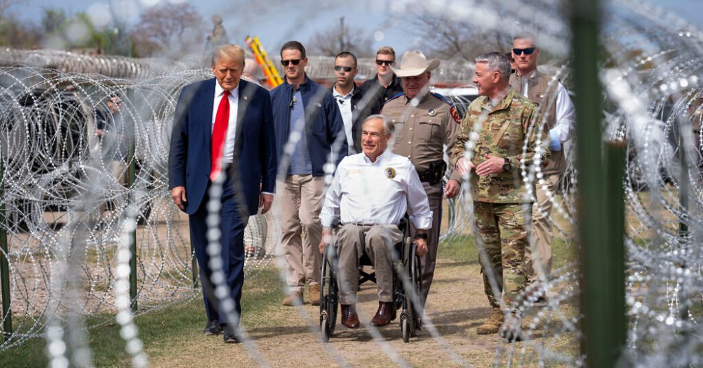 Republican ads and speeches expand talk of immigration ‘invasion’