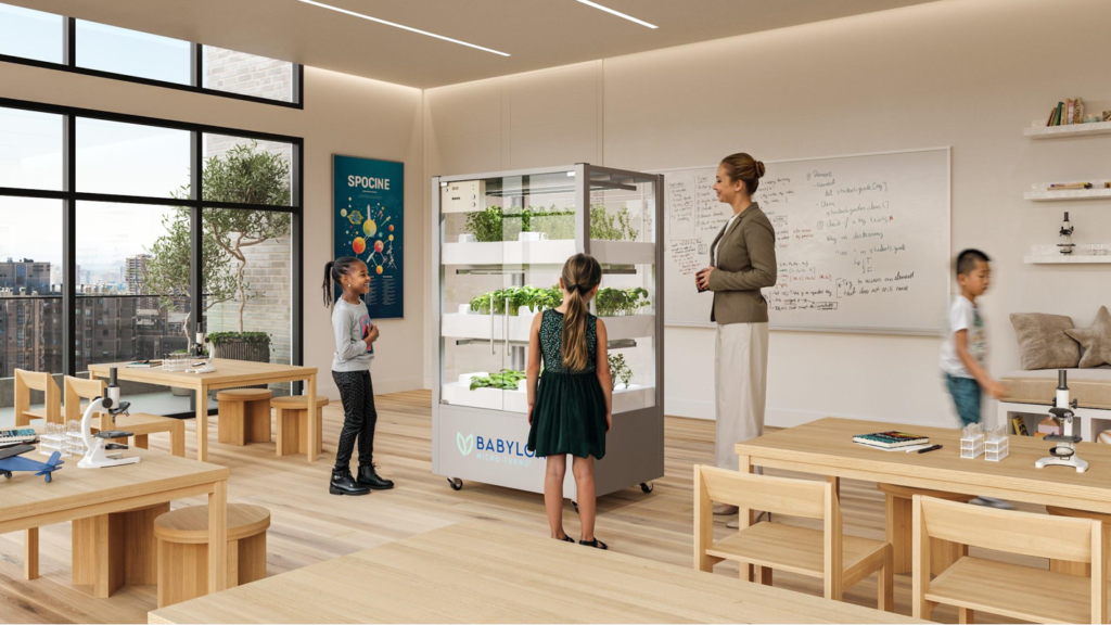 Indoor farming startup rolls out units targeting K-12 schools