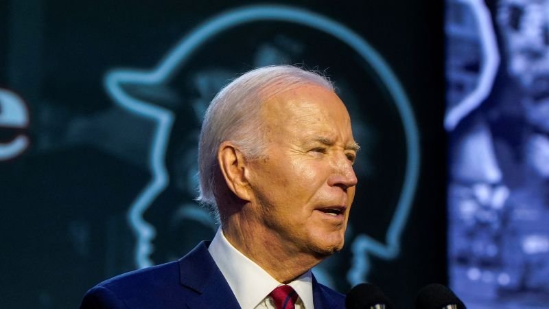 Biden continues to hurt Trump while walking tightrope over rival’s trial