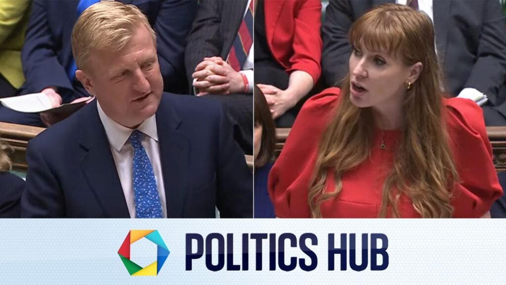 Latest politics: Angela Rayner labels Rishi Sunak a ‘little loser’.Prime Minister welcomes ‘new chapter’ for UK and Germany | Politics News