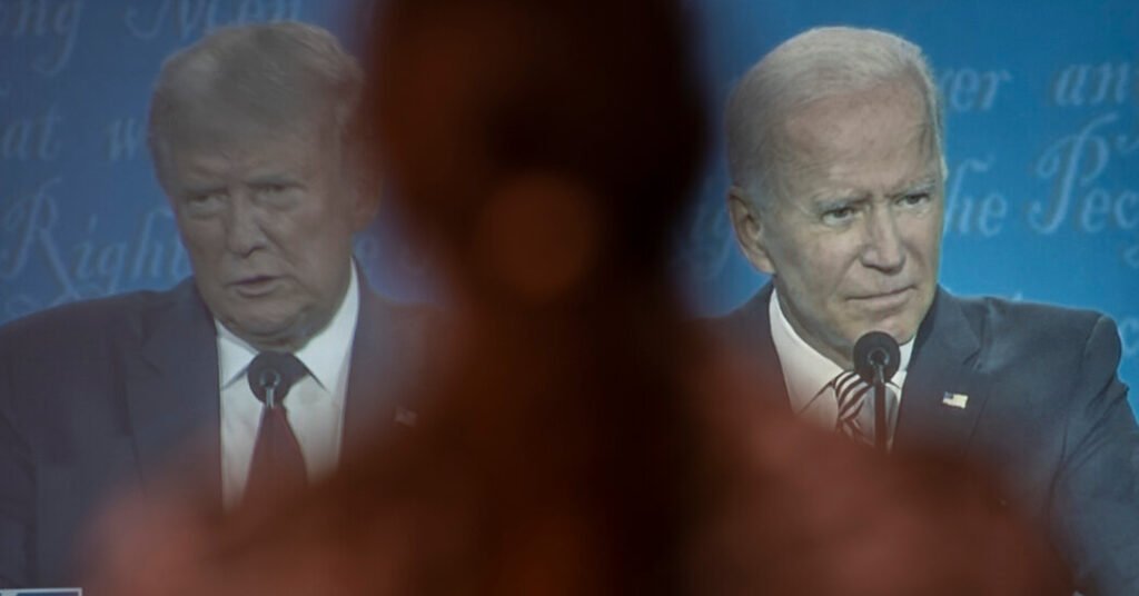 The first debate between Trump and Biden could be held as early as June.