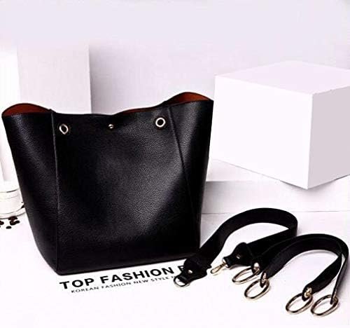 Pahajim Tote Handbags for Women Large Capacity Work PU Leather Bucket Purse Designer Satchel Hobo Shoulder Bags - Image 6