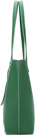 Dreubea Women's Soft Faux Leather Tote Shoulder Bag from, Big Capacity Tassel Handbag - Image 4