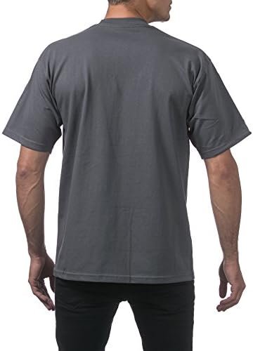Pro Club Men's Heavyweight Cotton Short Sleeve Crew Neck T-Shirt - Image 2