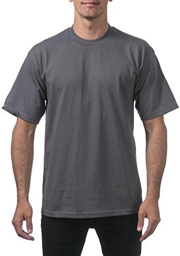 Pro Club Men's Heavyweight Cotton Short Sleeve Crew Neck T-Shirt