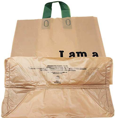 Reli. Shopping Bags, Reusable (250 Count Bulk; 2.25 mil Thick) Kraft Shopping Bags for Restaurant, Take Out, Retail, Grocery - Recyclable Shopping Bags (12" L x 6.75" W x 14" H) (Brown) - Image 3