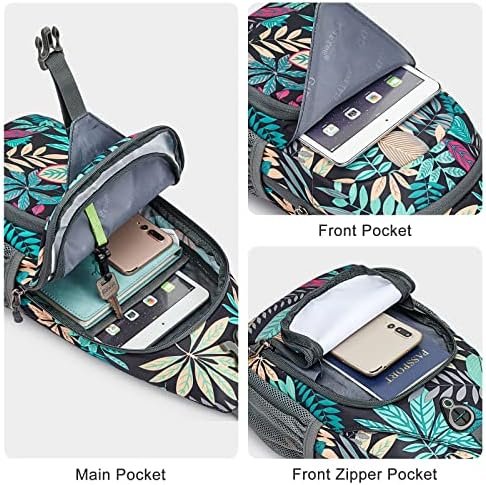 G4Free RFID Sling Bag Crossbody Sling Backpack Small Chest Shoulder Backpack Men Women Hiking Outdoor - Image 3