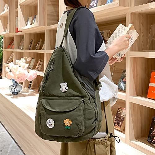 Sling Bag for Women Crossbody Backpack Shoulder Chest Bag Daypack Small Travel Canvas Casual Hiking Outdoor - Image 6