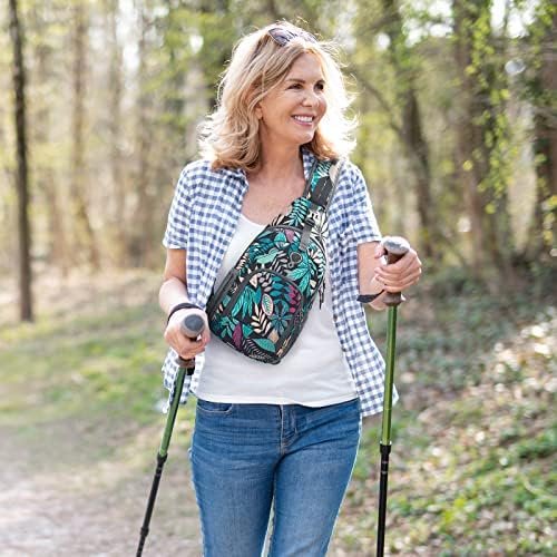 G4Free RFID Sling Bag Crossbody Sling Backpack Small Chest Shoulder Backpack Men Women Hiking Outdoor - Image 9