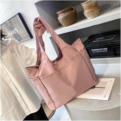 SOYMWIN Tote Bag for Women,Large Tote Bag with Compartments and Multiple Pockets,Quilted Shoulder Bag for Travel Work Sports - Image 6