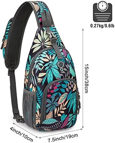 G4Free RFID Sling Bag Crossbody Sling Backpack Small Chest Shoulder Backpack Men Women Hiking Outdoor - Image 2