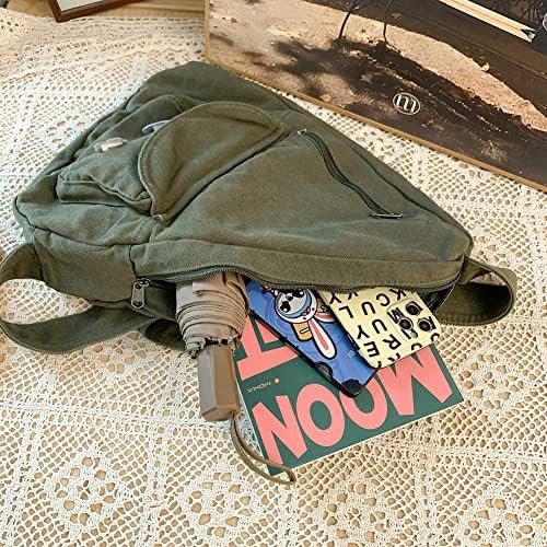 Sling Bag for Women Crossbody Backpack Shoulder Chest Bag Daypack Small Travel Canvas Casual Hiking Outdoor - Image 3