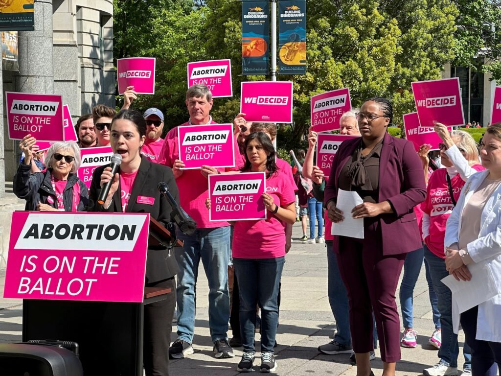 Poll shows abortion rights have strong leads in Arizona and Florida