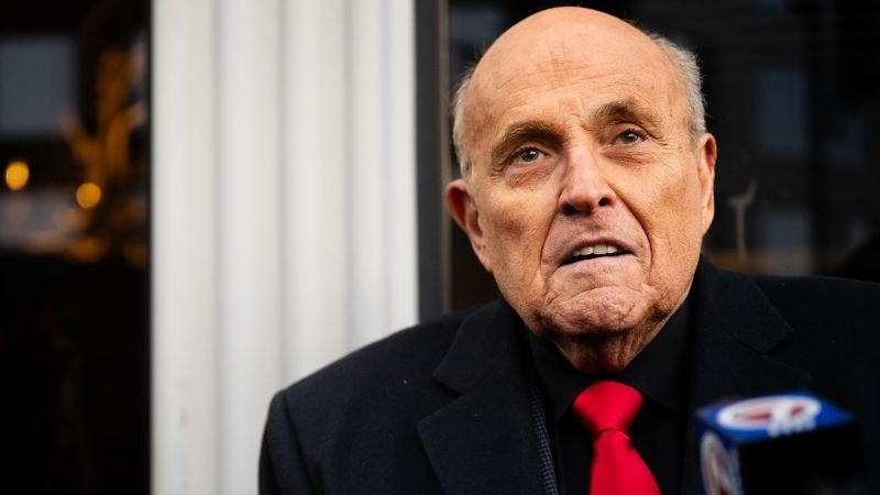 Rudy Giuliani charged in Arizona over 80th birthday celebration