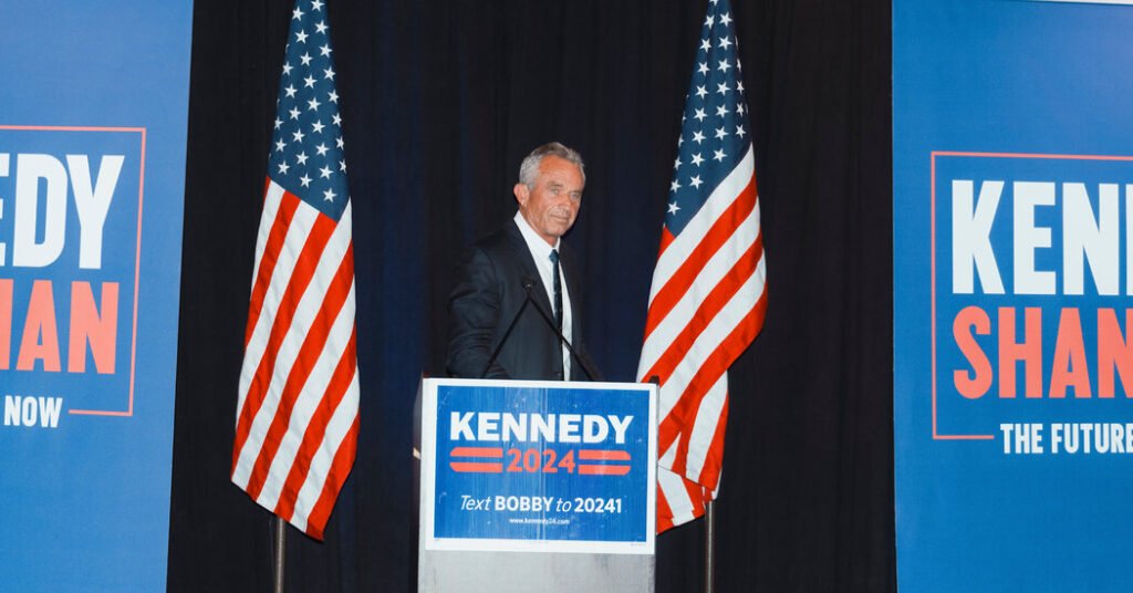 RFK Jr. raised just $2.6 million in May, a sign of reliance on Shanahan
