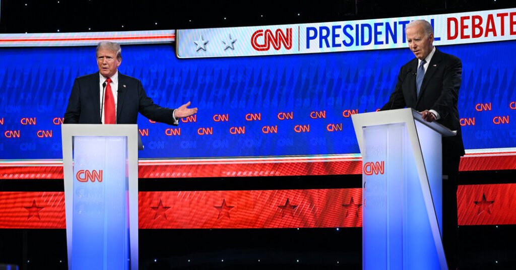 Biden dodges when asked about his age, while Trump brags about his golfing skills