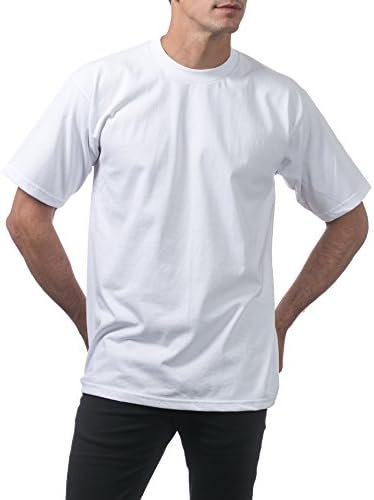 Pro Club Men's 3-Pack Heavyweight Cotton Short Sleeve Crew Neck T-Shirt - Image 4