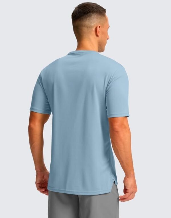 G Gradual Men's Workout Shirts Short Sleeve Quick Dry T-Shirt Moisture Wicking Athletic Gym Running Shirts for Men - Image 2