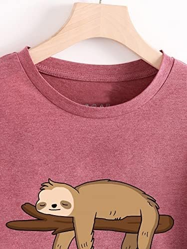 SOLY HUX Women's Cute Graphic Tees Cartoon Casual Summer Tops Short Sleeve T Shirts - Image 3