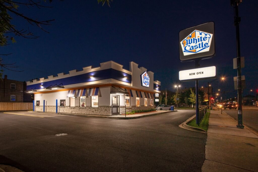 White Castle is open late, while Chipotle is playing with celebrity cards