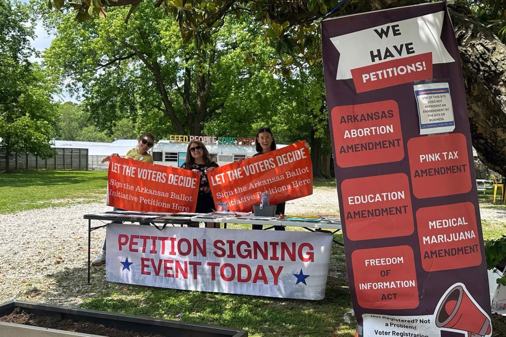 ‘They want to scare us’: Anti-abortion activists target Arkansas ballot measure organizers