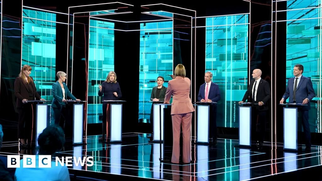 2024 general election: Seven-party debate sees fierce clash over taxes and child benefits