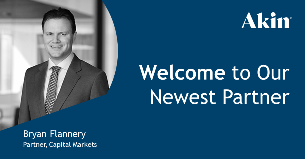 Aiken continues growth in Houston with addition of capital markets partner Brian Flannery