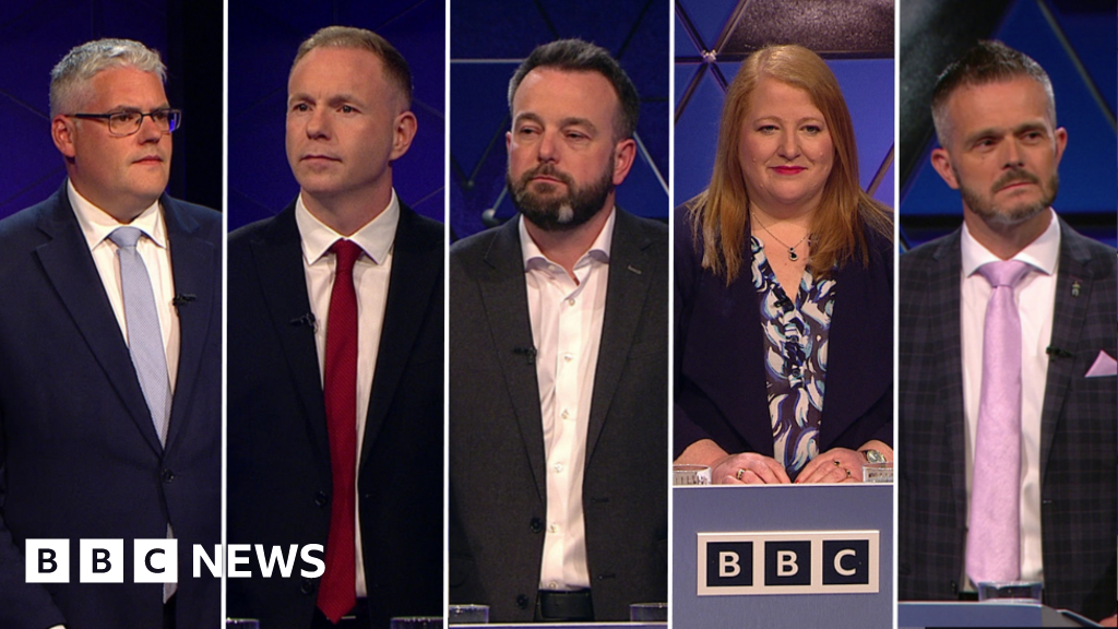 Northern Ireland political parties face off in BBC TV debate