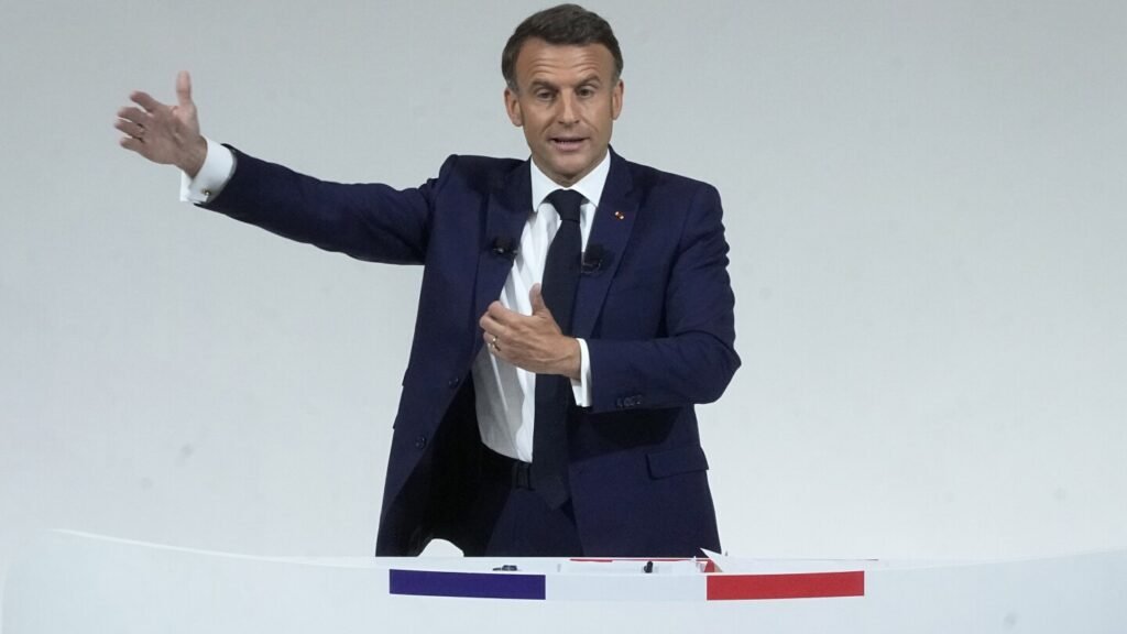 French President Emmanuel Macron has urged moderate politicians to regroup in order to defeat the far-right in elections.