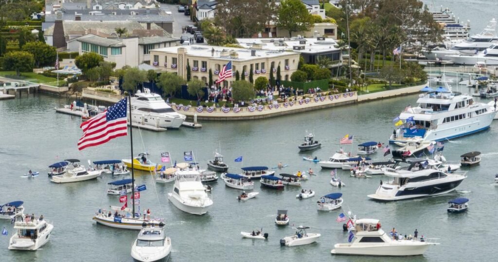 Trump raises millions in Newport Beach and Beverly Hills