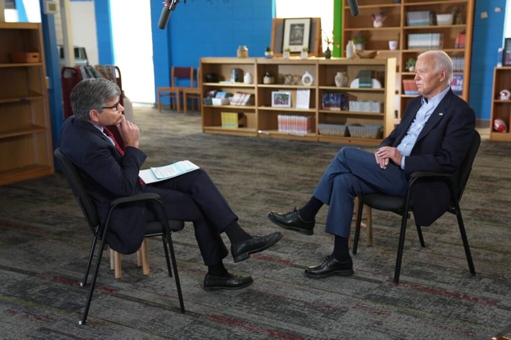 How did Biden respond in his ABC interview? Why were reactions so mixed?
