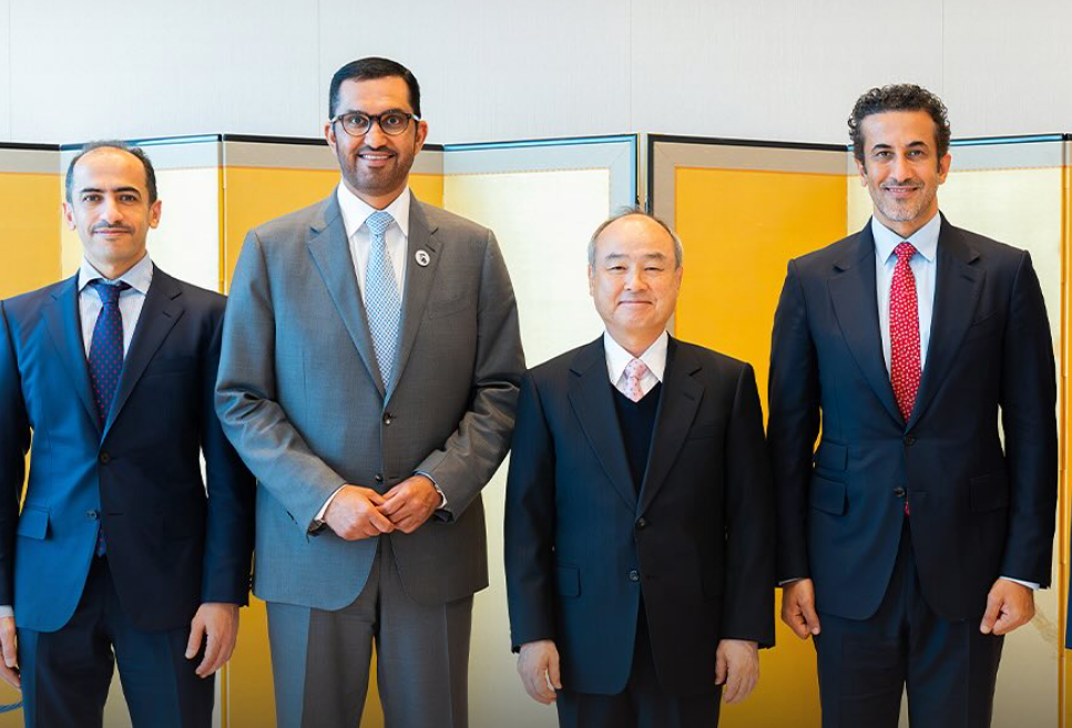 Al Jaber meets with SoftBank to explore energy, AI investments